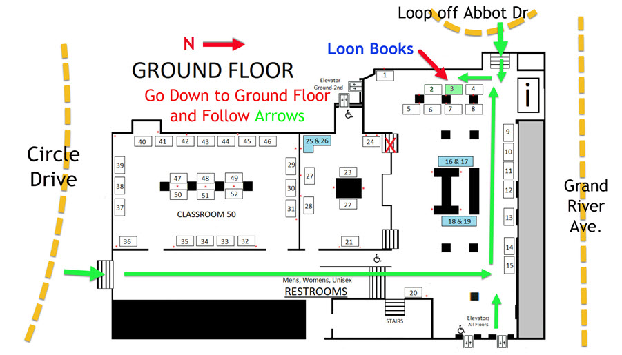 Ground Floor Map